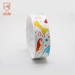 Braccialetti Monouso in Tyvek Dupont per Eventi, Colorati e Stampati, Impermeabili, per Feste - Product Image 2