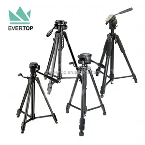 Trípode de aluminio negro para cámara SLR, soporte para teléfono, videocámara, foto, viaje, 20 años de experiencia - Product Image 1