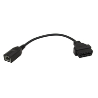 Venta caliente Obd 1 3pin a Obd 2 16pin Cable conector de diagnóstico para Honda