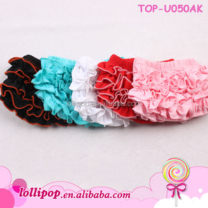 ¡Venta al por mayor! Bombachos con estampado floral rosa para bebé, bombachos con volantes de glaseado de algodón para bebé, bombachos con cubierta de pañal <span class=keywords><strong>2020</strong></span> - Product Image 4