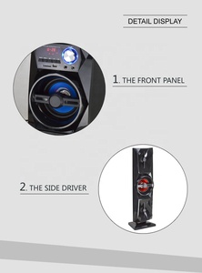 Loa Đa Phương Tiện Hoxen 3.1, Hệ Thống Loa Không Dây Tại Nhà Với Đèn Led Kỹ Thuật Số - Product Image 2