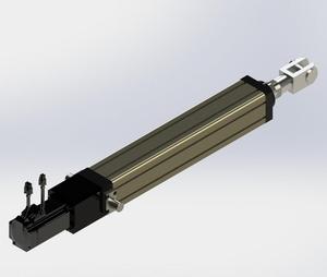 भारी शुल्क 50 टन इलेक्ट्रिक लिफ्ट सिलेंडर इमदादी actuator के साथ Anodized एल्यूमीनियम सिलेंडर शरीर - Product Image 5