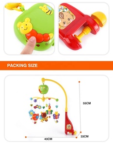 Giường Cho Trẻ Sơ Sinh Chuông Điện Di Động Với Động Vật Con Ong Nhỏ Có Thể Tháo Rời - Product Image 4