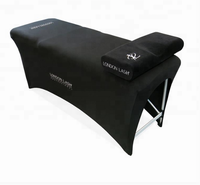 Couverture de table extensible élastique de restaurant en spandex de 6 pieds en gros