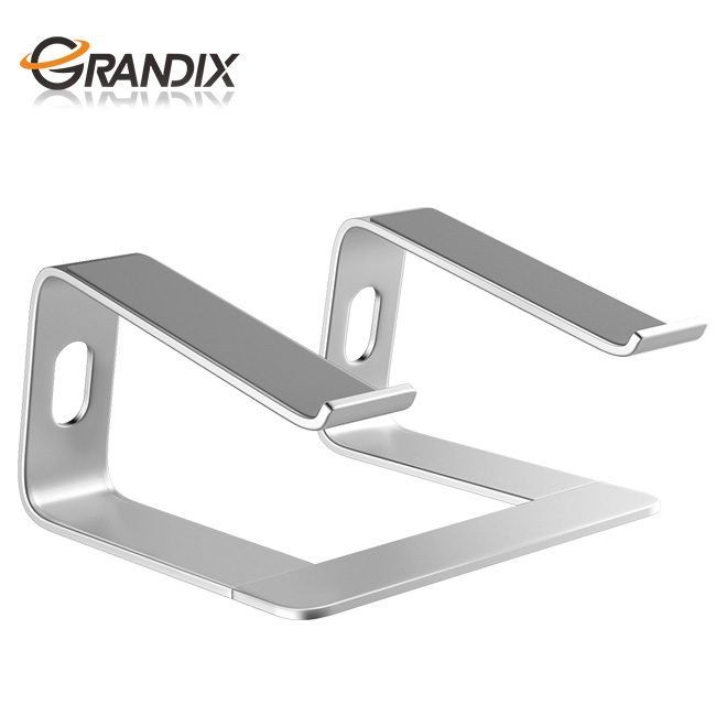 Эргономичная портативная настольная Складная Алюминиевая Подставка для ноутбука с регулируемой высотой