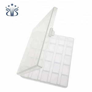 Accessoires de <span class=keywords><strong>couture</strong></span> boîte de <span class=keywords><strong>rangement</strong></span> de bobines en plastique transparent 25 - Product Image 4