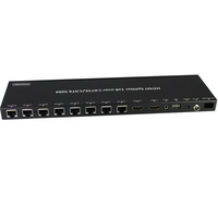 HDMI extensor del divisor DEL 1 8 Single UTP CAT5e/6 LAN Cable sin demora a 50 M (164ft)