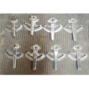 HVAC 볼륨 제어 165mm 길이 간편한 설치를 위한 스테인리스 스틸 사분면 댐퍼 핸들 - Product Image 2