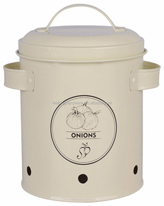 Hộp Đựng Rau Củ Kim Loại Khoai Tây Hành Tây Và Tỏi Đặt Hộp Đựng Thực Phẩm - Product Image 4