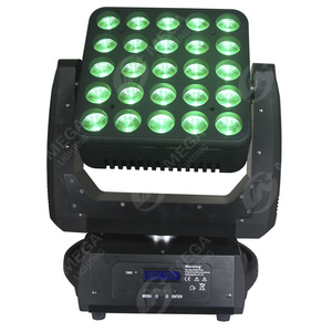 High Quality 25x10w 4-in-1 Dmx 25 Pcs <strong>Led</strong> Moving Head <strong>matrix</strong> Light - Product Image 6