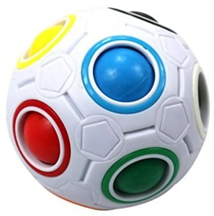 Новые товары оптом рекламный индивидуальный логотип полностью напечатанный мяч для стресса Радужный мозговой мяч для стресса