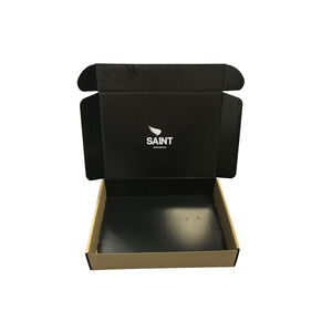<span class=keywords><strong>Brun</strong></span> couleur noir à l'extérieur CMJN impression dans la boîte de carton pour l'emballage chemise - Product Image 2