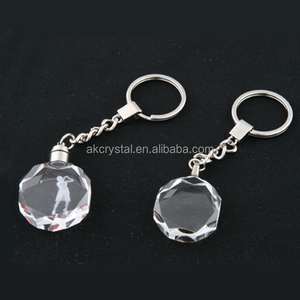 Fancy Cheap Custom Design <strong>Engraved</strong> Crystal <strong>Key</strong> Chain Handmade Colorful Crystal LED <strong>Key</strong> <strong>Ring</strong> - Product Image 4