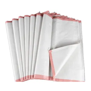 Egp PP dệt Túi raffic vải tùy chỉnh thiết kế trắng vàng đỏ 50kg nông nghiệp túi trái cây khô trái cây bao bì túi Hạt giống trái cây - Product Image 1