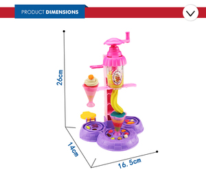 DIY crème glacée enfants modélisation jouet argile molle ensemble avec coloré boue - Product Image 4