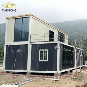 Casa prefabricada Modular de acero personalizado, puerta corredera de seguridad, Panel sándwich de lana Eps/<span class=keywords><strong>rcok</strong></span> CN;HEN TG, fabricante de China, Polonia - Product Image 6