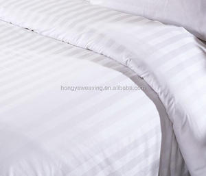 Tira mayor 4 unids blanco hotel colcha sábana funda de almohada ropa de cama de hotel de lujo - Product Image 3