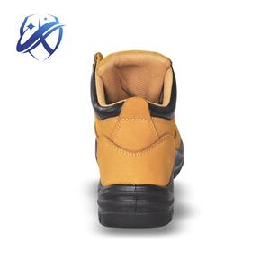 Nouvelles bottes de sécurité Eurostar en cuir nubuck à embout en acier, chaussures de sécurité, bottes d'usine - Product Image 4