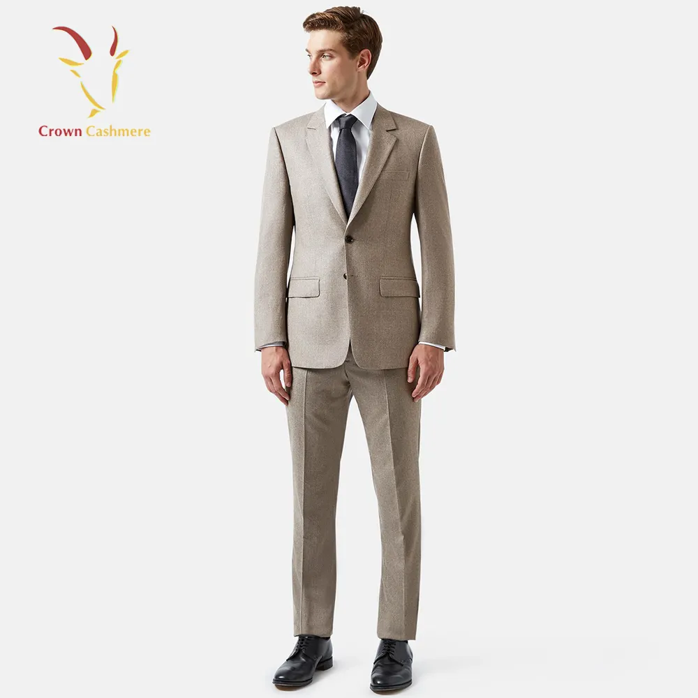 Men Cashmere Fashion Causal Suit Men's Wool Suit