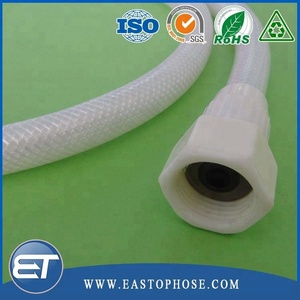 Linh Hoạt Trắng Nhựa Nylon Bện Net Ống Pvc Vòi Hoa Sen Hose - Product Image 4