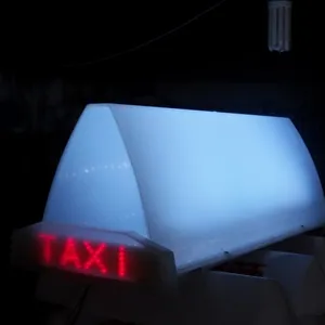 Yeni ürün toptan dış mekan ışıklı reklam kutusu taksi