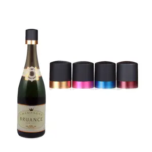 New Premium Accessories Gift Barware Champagne Stopper Wine Sealer Sparkling Bottle Preserver