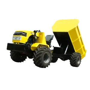 Tractor transportador 4x4 de plantación de aceite de palma
