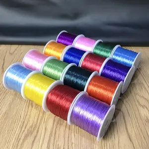 Todos os tipos de cores de fio elástico para pulseira contas uso