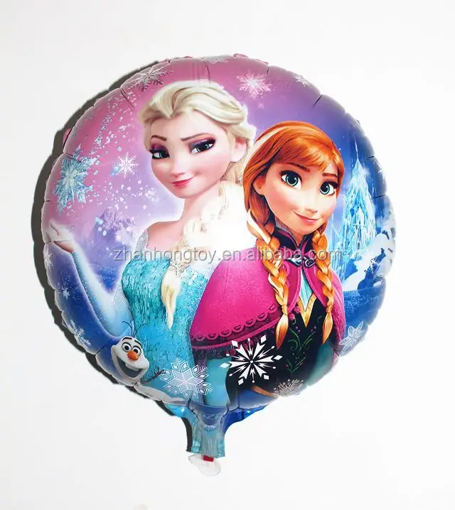 Venda Hot new design 18 polegadas forma redonda balões Congelados