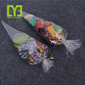 Nhà máy cấp thực phẩm trong suốt hình nón nhựa kẹo Túi rõ ràng bỏng ngô tay áo thực phẩm túi bánh ngọt - Product Image 4