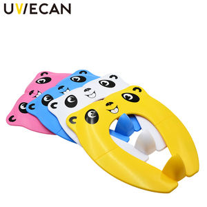 Asiento de Entrenamiento para Ir al Baño Portátil para Niños, Funda Plegable para Orinal con <span class=keywords><strong>Bolsa</strong></span> de Transporte, Diseño de Animales para Uso en Exteriores - Product Image 4