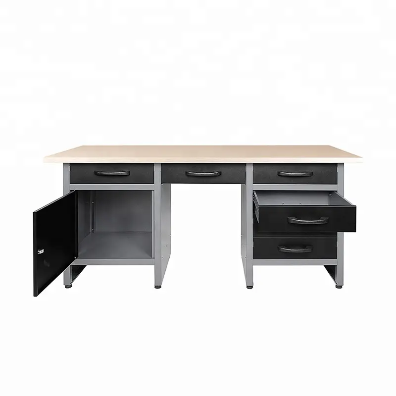 2023 механический верстак JZD Jiezhida, Современная мастерская для гаража, промышленная металлическая Рабочая скамья