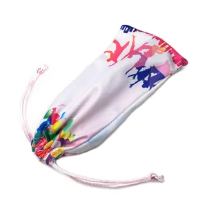 Custom Microfiber Glasses Pouch Bag With Logo For Packaging Eyeglasses