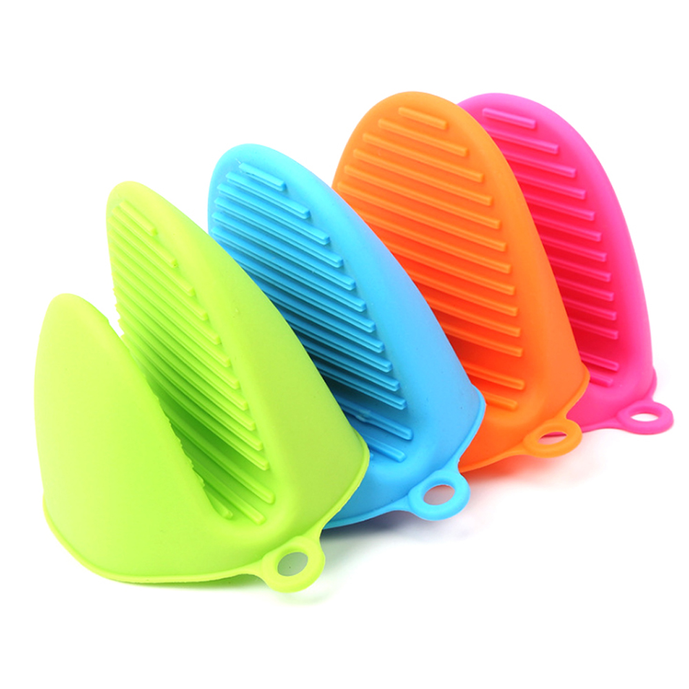 Кухонный Теплоизоляционный лоток с зажимом, толстый пищевой силикон, не нагревается