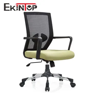 Silla de Oficina Ergonómica Igo Chrome con Reposapiés, Asiento de Malla Giratorio y Ajustable - Product Image 1