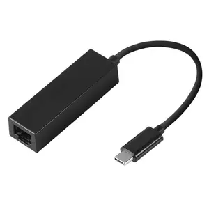 USB-C 3.1 Type C Male to 10/100/1000 M 千兆以太网局域网适配器适用于新的 MacBook 12英寸