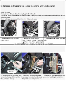 <span class=keywords><strong>Plaque</strong></span> de montage en acier inoxydable pour support central universel de <span class=keywords><strong>moto</strong></span>, compatible avec R1 2015-2017 - Product Image 5