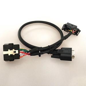 9 Pin Yeşil siyah Tip 2 Deutsch to OBD2 Y Splitter Kamyon GPS yeni Freightliner Western Star Kenworth - Product Image 4
