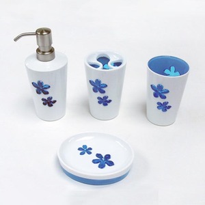 Ensemble de salle de bain en plastique Beauty Green Body Shape - Product Image 5