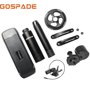 Gospade 36 볼트 350 와트 eBike Mid 크랭크 Drive kit 전기 Bike Motor Conversion Kit