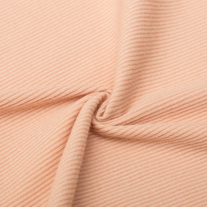 Chất Lượng Cao 94% Cotton 6% Spandex Dệt Kim Đàn Hồi Sườn Vải Dệt - Product Image 2