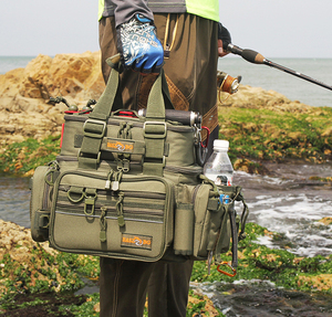Bolsa para acessórios de pesca, anzol/isca de pesca