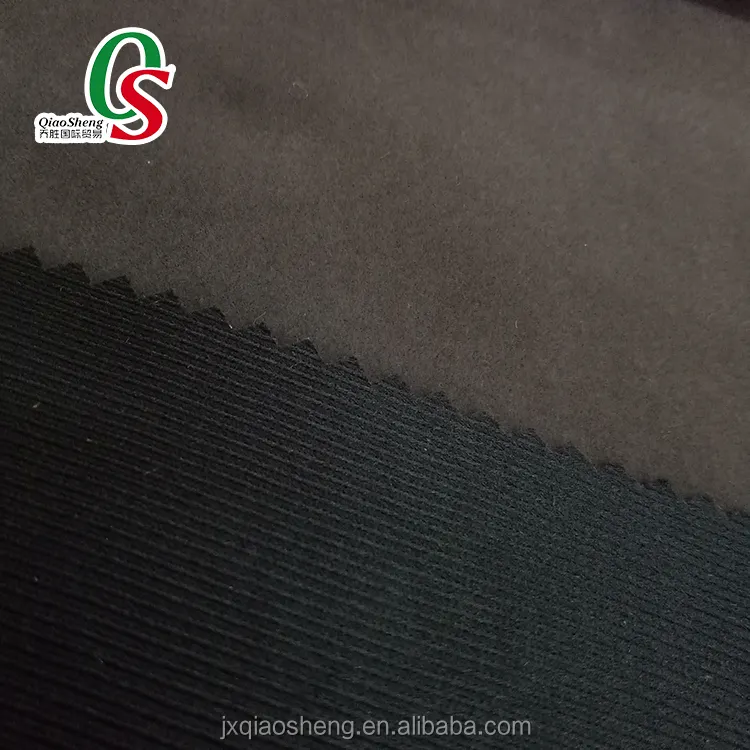 100% nylon materiale gregge gregge tessuto, tricot affollamento tessuto, contenitore di monili di velluto materiale