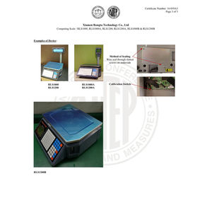 Rongta rls1000a quy mô trọng lượng kỹ thuật số in mã vạch quy mô với RS232 + Ethernet + wifi tất cả trong một máy in quy mô - Product Image 6