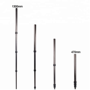 カーボンファイバー伸縮式ツイストロックポール軽量自撮り棒一脚工場カスタマイズ - Product Image 4