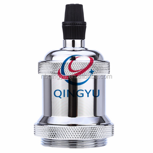 Cổ điển kim loại ánh sáng ổ cắm 250V 4A CE chứng nhận E26/E27 vít Chủ Đề Bóng đèn Holders với không có chuyển đổi - Product Image 6