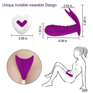 Máy Rung Chức Năng Làm Nóng Sạc USB, Máy Rung Quần Lót Yên Tĩnh Điều Khiển Từ Xa Máy Kích Thích Âm Vật Di Động - Product Image 3