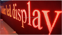 Fabricant d'affichage professionnel led P10, taille personnalisée, grande/petite, numérique couleur unique, affichage led