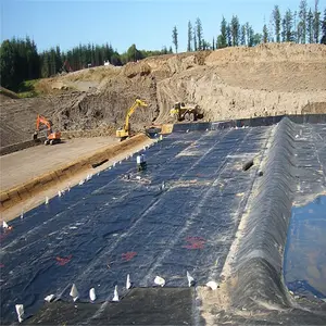 0.1mm~3.0 visqueen urban drainage geomembrane hdpe geomembrane pond liner