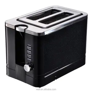 Toaster de aço inoxidável 2 cortes 229172 ningbo 750w, toaster